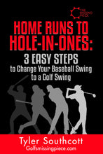 Load image into Gallery viewer, Home Runs to Hole in Ones: 3 Easy Steps to Change Your Baseball Swing to a Golf Swing (DIGITAL ONLY)
